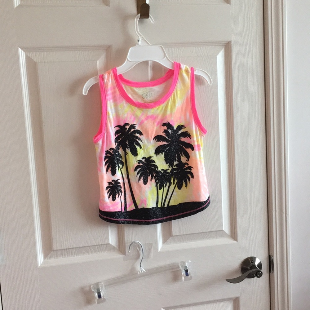 Girls cropped tank